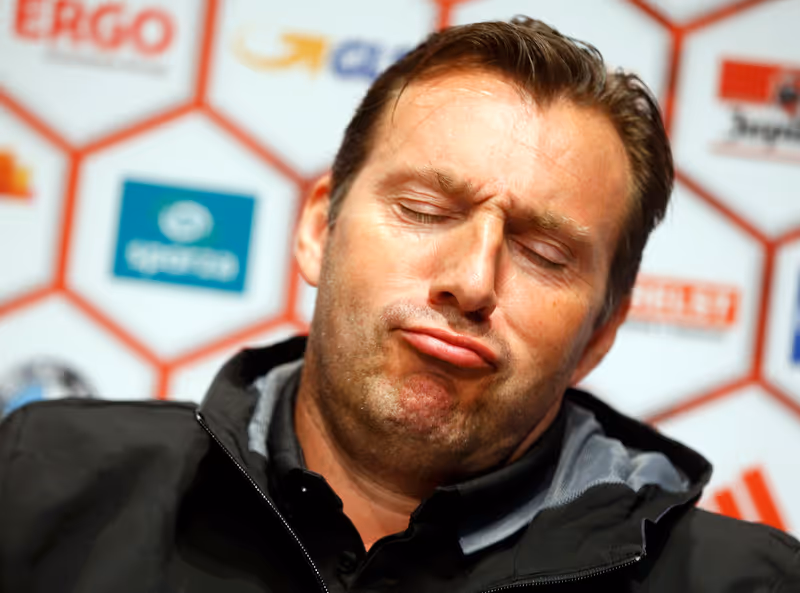 Abbildung von: Belgien-Coach Wilmots sieht sein Team als "Außenseiter"