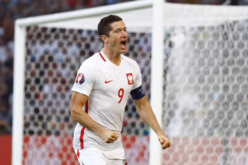 Abbildung von: 1:0 - Tor für Polen durch Lewandowski