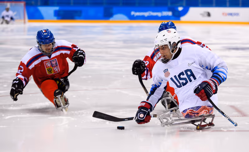 Abbildung von: Paralympics-Tagebuch: Überraschung in der Eishalle