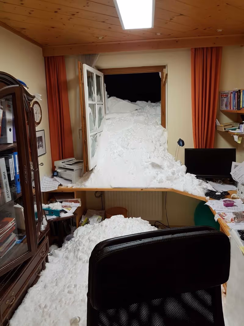Abbildung von: Lawine traf Hotels in der Steiermark