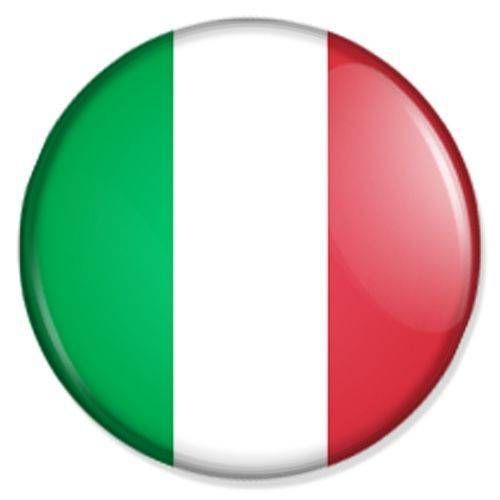 Flagge von Mannschaft Italien