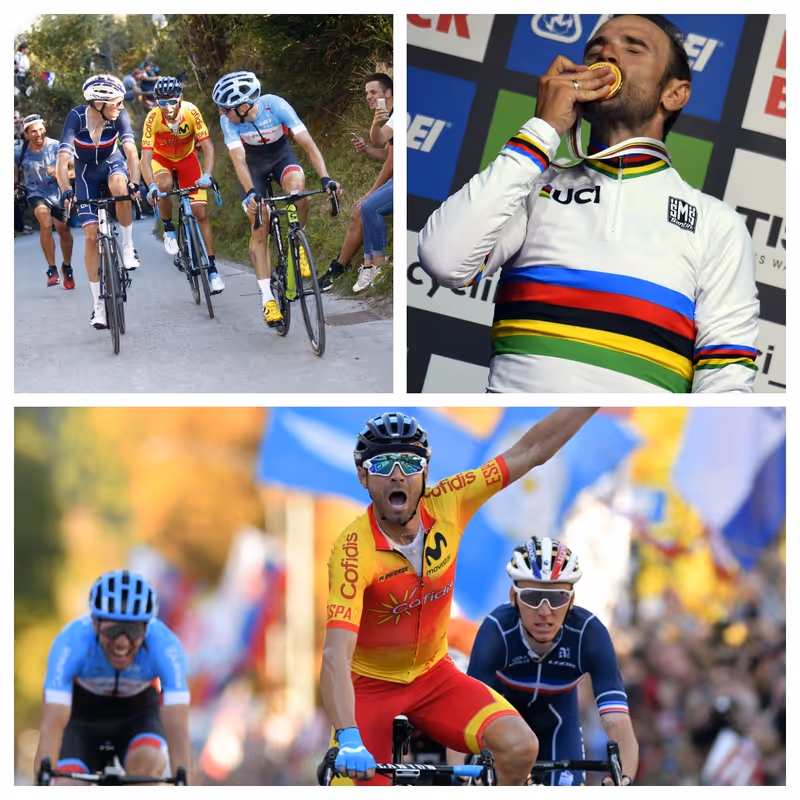 Abbildung von: WM geht mit Rad-Fest zu Ende: Valverde-Triumph vor 275.000 Fans