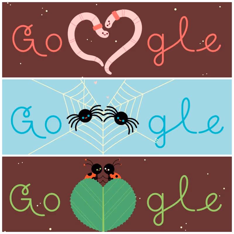 Abbildung von: Tierisch liebes Google-Doodle