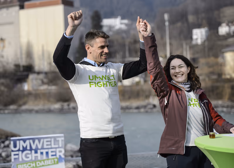 Abbildung von: "Jetzt oder nie mehr Grün in Tirol"