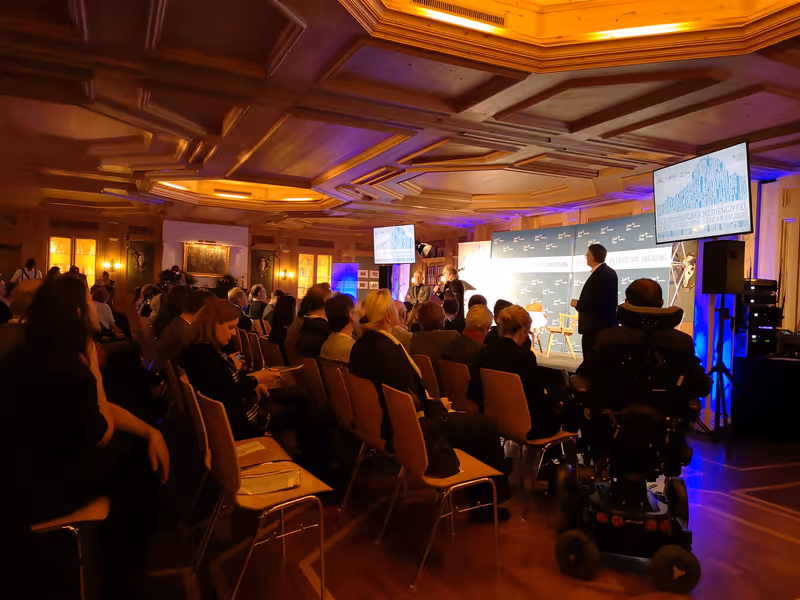 Abbildung von: Der Mediengipfel ist eröffnet