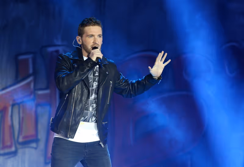 Abbildung von: Song-Contest-Teilnehmer Nathan Trent...