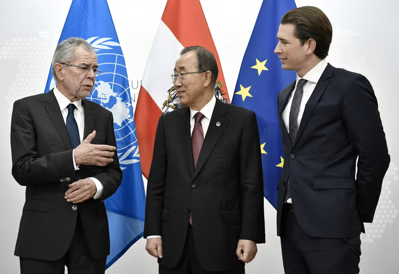 Abbildung von: UN-Generalsekretär Ban: "Vollstes Vertrauen in Van der Bellen"