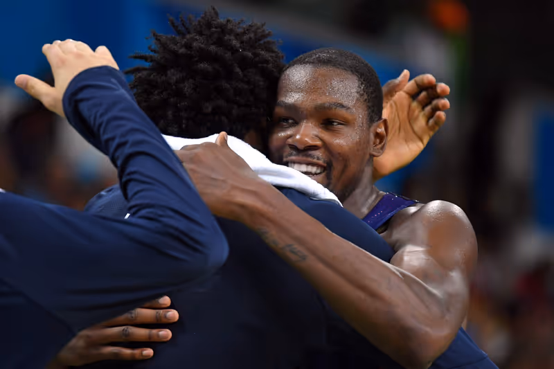 Abbildung von: US-Herren holten zum dritten Mal in Serie Basketball-Gold