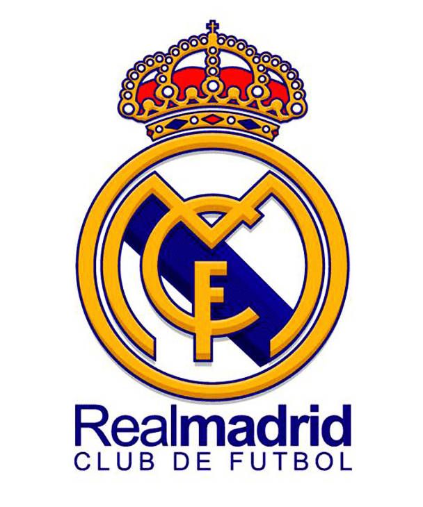 Flagge von Mannschaft Real Madrid