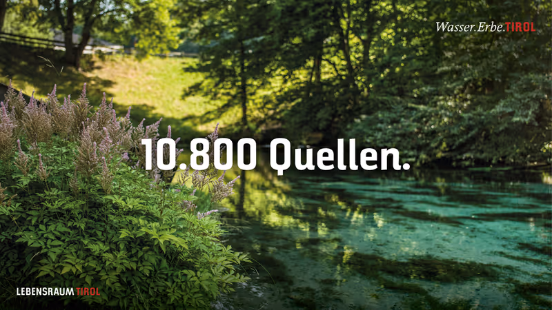 Abbildung von: Tirol ist das Wasserschloss 💧 🕍 Europas