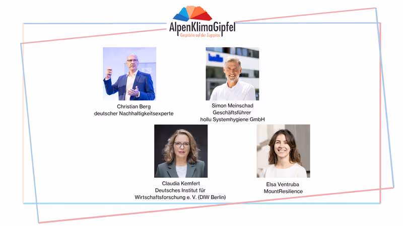 Abbildung von: 🏔️ Panel 12: „Klimawandel als Wirtschaftsturbo: Ist die grüne Wende ein Garant für schwarze Zahlen?“