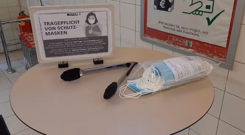 Abbildung von: 😷 Mundschutzpflicht im Supermarkt: Bei Spar hat man schon reagiert
