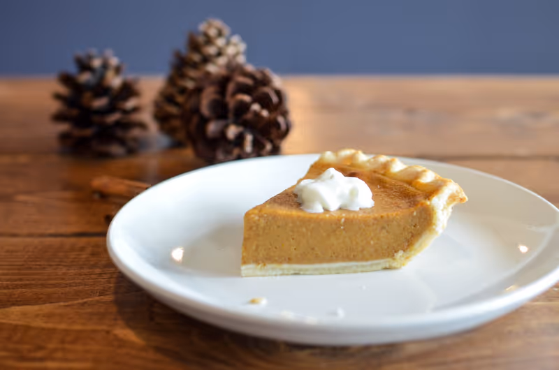 Abbildung von: 🎃 Pumpkin Pie: Amerikanischer Kürbiskuchen