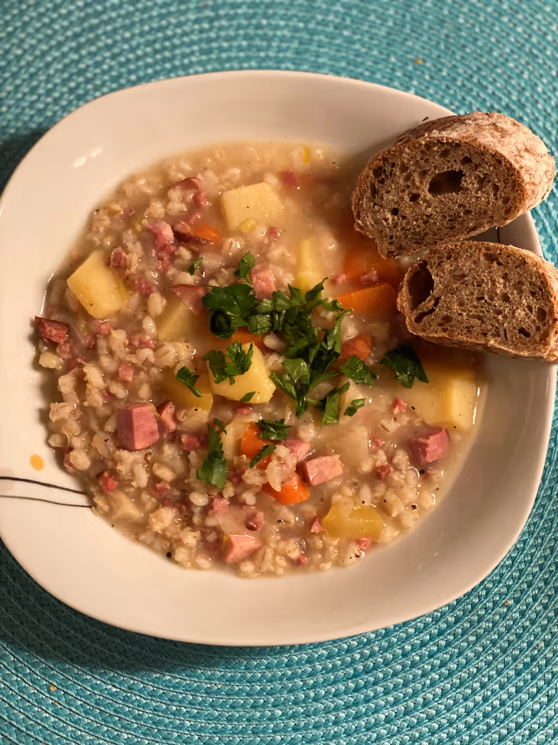 Abbildung von: 🍲 Gerstlsuppe