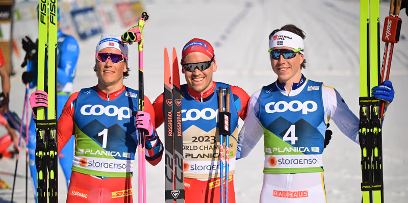 Abbildung von: Letzte Goldmedaille an Norweger Golberg