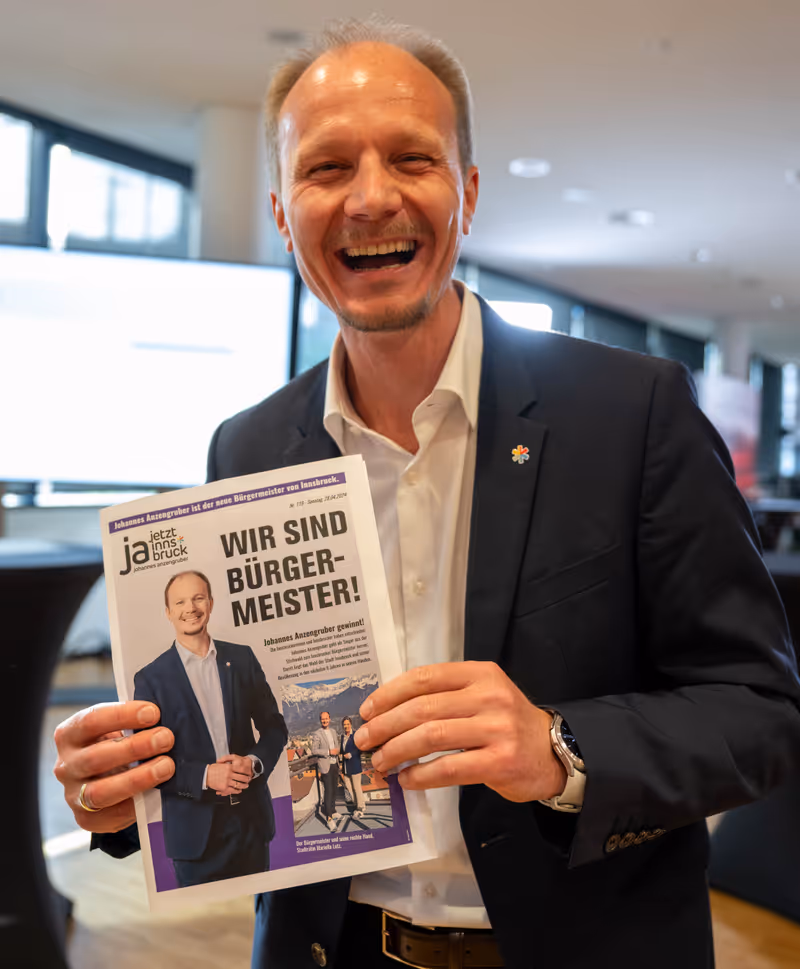 Abbildung von: Eine eigene Bürgermeister-Zeitung gibt es auch schon...