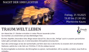 TRAUM.WELT.LEBEN – Nacht der 1000 Lichter in Kauns