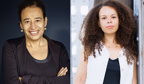 black print. Festival für Schwarze Perspektiven Miriam Carbe "Unerwünschte Töchter" und Jessica Mawuena Lawson "Kekeli"