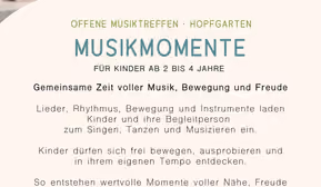 Musikmomente – Offenes Musiktreffen für Kinder