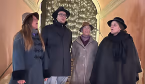 Die Jodlerei – besinnliche Jodler am Haller Adventmarkt