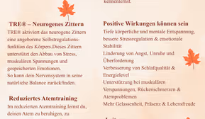Schnuppertag TRE & Reduziertes Atemtraining