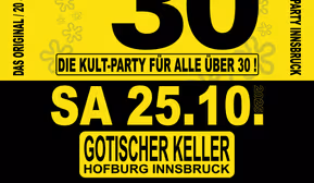 Forever young – Die Party ab 30