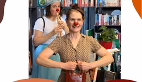 Die Büchereiclowns kommen: Lesezeit mit Jessi & Konstanze