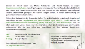 Café Endlichkeit