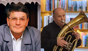 Nahaufnahme zu Johannes E. Trojer