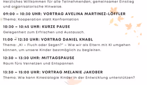 Impulstag in Schwaz für Eltern und PädagogInnen