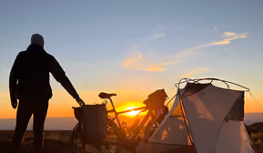 Solo mit dem Fahrrad von Alaska nach Österreich