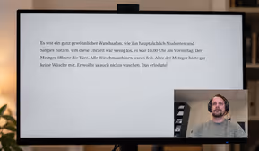 Impro-Schreiben live – Ihr liefert die Ideen, wir schreiben die Geschichte
