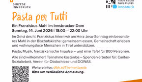 Pasta per Tutti – Ein Franziskus-Mahl im Innsbrucker Dom 