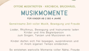 Musikmomente · Offene Musiktreffen · Kirchbichl Bruckhäusl