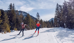 Achensee Langlauf Skating Techniktraining