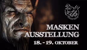 Maskenausstellung des Brauchtumsvereins Stubaier Tuifl