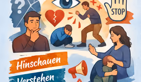 Schweigen nützt nicht. Gewalt erkennen, Haltung entwickeln, handeln.
