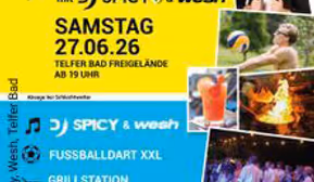 Sommerfest mit DJ Spicy & WESH