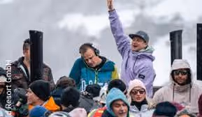 Sunset Beats auf der Panorama Alm Sölden