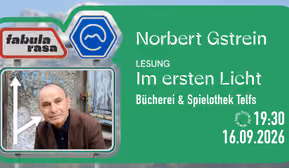 Norbert Gstrein liest aus "Im ersten Licht"