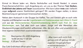 Café Endlichkeit