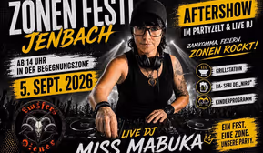 Zonenfestl in der Begegnungszone