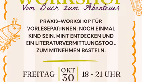 Vom Buch zum Abenteuer – Workshop für Vorlesepat:innen
