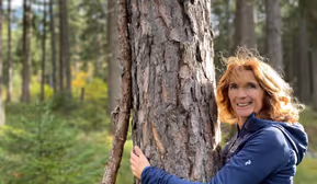 Waldbaden mit Claudia