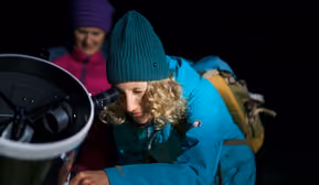 Sternenwanderung am Planetenlehrpfad