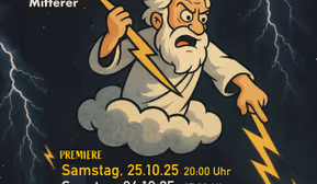 "Krach im Hause Gott" (Felix Mitterer) inszeniert von der Spielgemeinschaft Bergland Assling