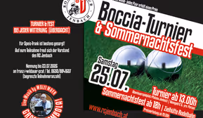 Rodelclub Jenbach Boccia-Turnier & Sommernachtsfest