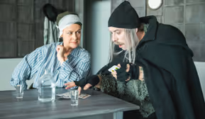 Theaterwagen Porcia: "Der Brandner Kaspar und das ewig' Leben"