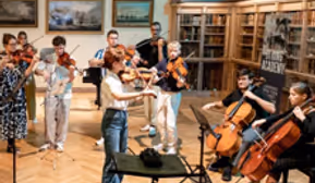 Strings in Motion interaktiver Dialog zw. Musik und Sprache