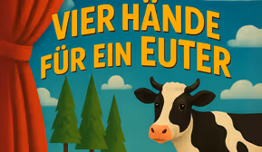 Vier Hände für ein Euter